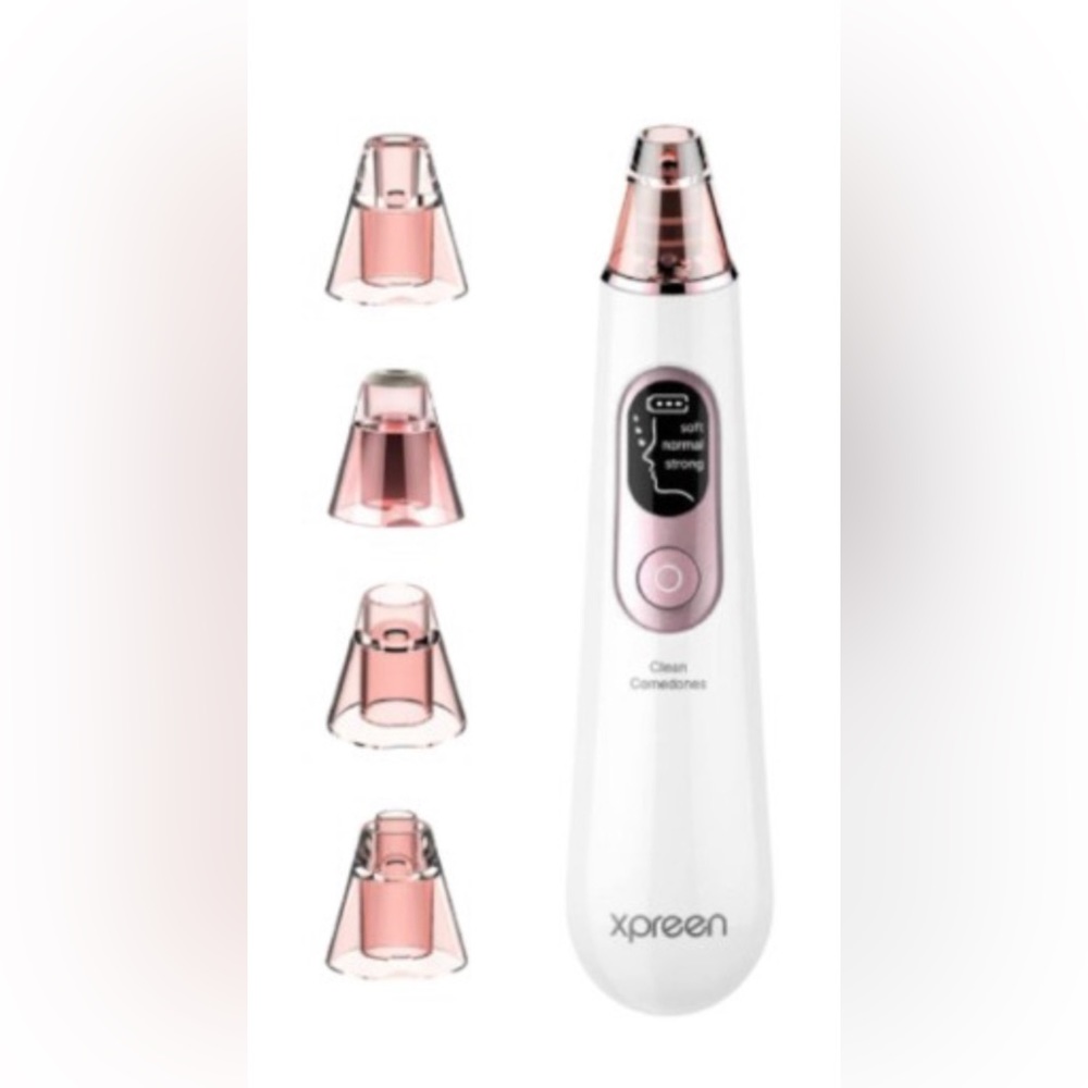 XPREEN Blackhead Remover w LED Screen, XPRE111
Includes modes for women & men.